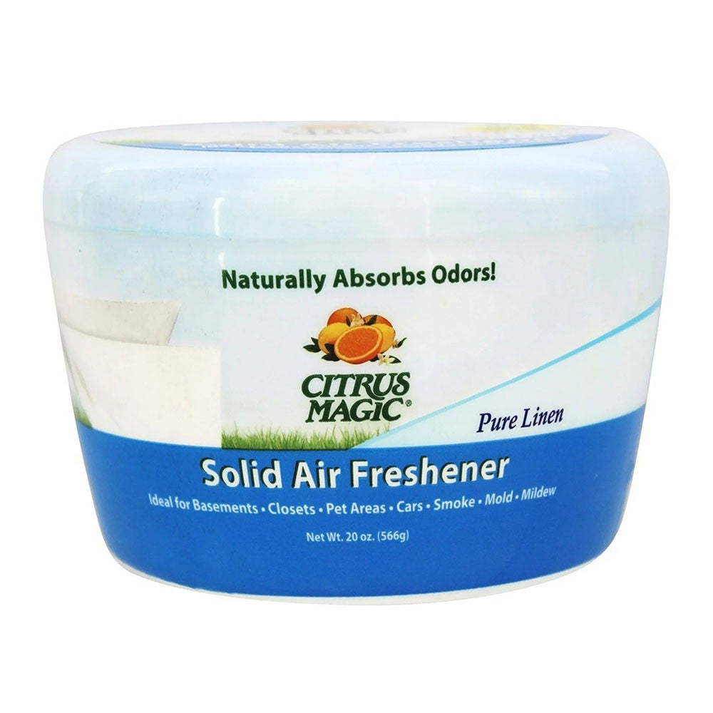Citrus Magic Naturally Absorbs Odor Pure Linen Solid Air Freshener, 20 Oz